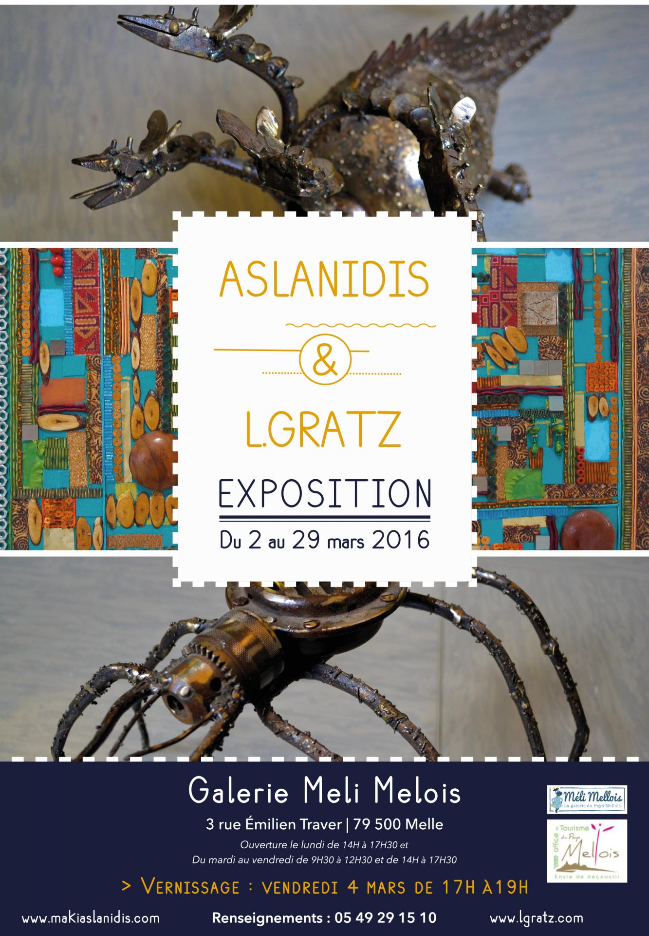 Exposition Aslanidis & L.Gratz